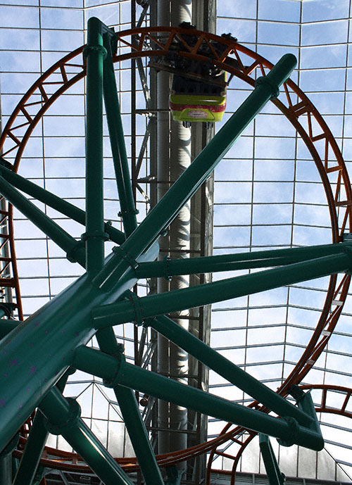 The Fairly Odd Parents Rollercoaster at Nickelodeon Universe at the Mall of America, Bloomington, MN