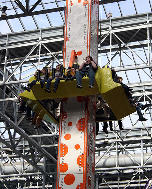 The Splat-O-Sphere at Nickelodeon Universe at the Mall of America, Bloomington, MN