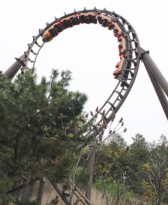 The Dragon Mountain Rollercoaster at Marineland of Canada, Niagara Falls, Ontario