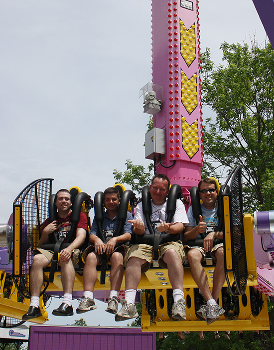 The Giant Slide at Martin's Fantasy Island Amusement Park, Grand Island, New York