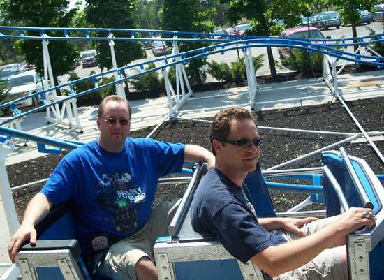 The Big Dipper Rollercoaster at Michigan's Adventure, Muskegon, MI