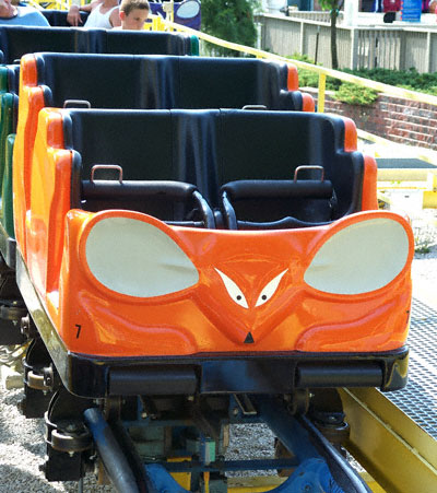 The Mad Mouse Rollercoaster at Michigan's Adventure, Muskegon, MI