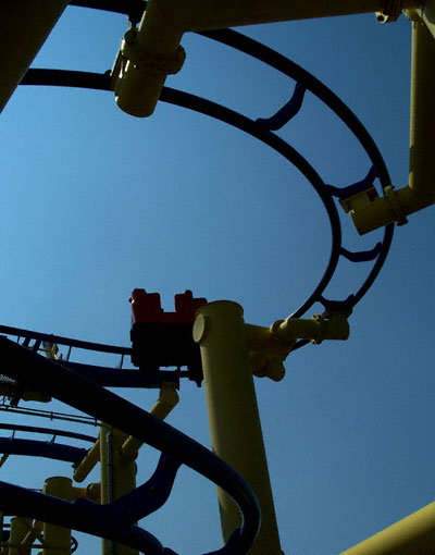 The Mad Mouse Rollercoaster at Michigan's Adventure, Muskegon, MI