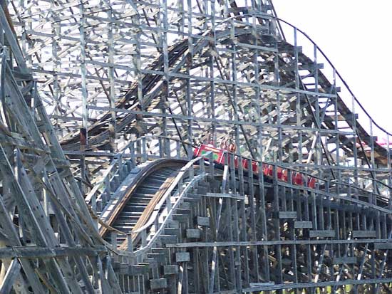 The Wolverine Wildcat Rollercoaster at Michigan's Adventure, Muskegon, MI