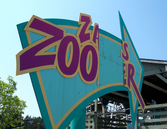 The Zach's Zoomer Rollercoaster at Michigan's Adventure, Muskegon, MI