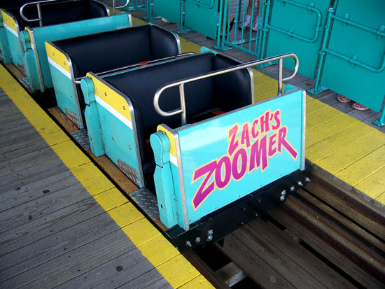 The Zach's Zoomer Rollercoaster at Michigan's Adventure, Muskegon, MI