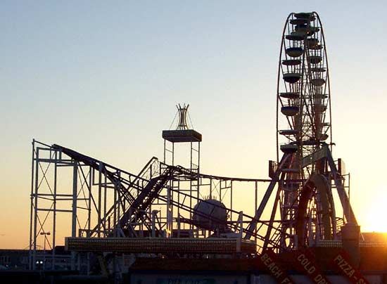 Pier Rides at Ocean City, MD