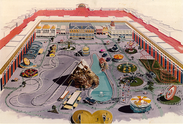 Old Chicago Shopping Center & Amusement Park, Bolingbrook Illinois