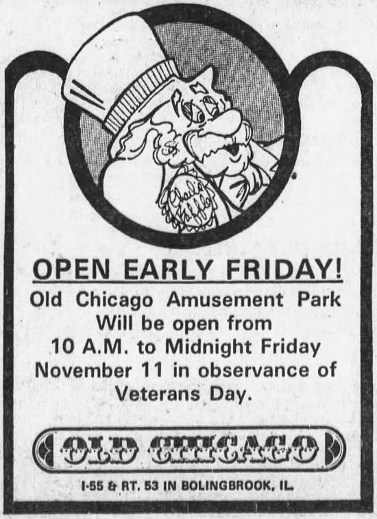 Old Chicago Shopping Center & Amusement Park, Bolingbrook Illinois