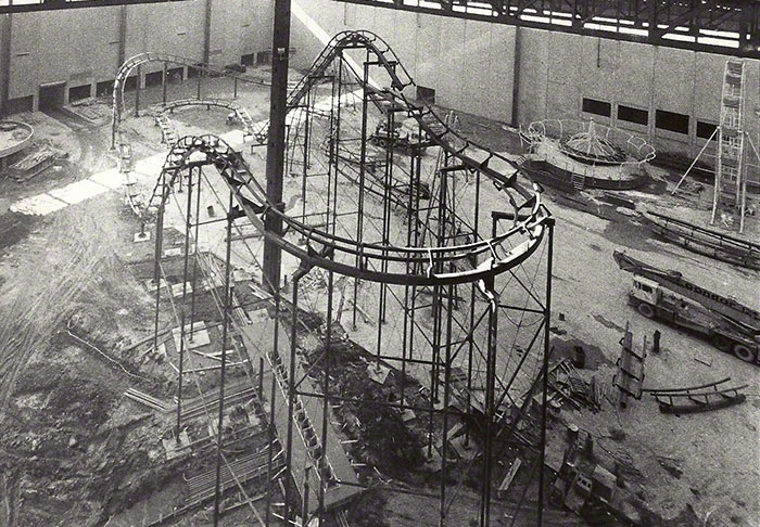 Old Chicago Mall & Amusement Park Under Construction, Bolingbrook, Illinois