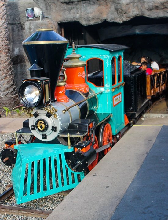 The Cave Train at Santa Cruz Beach Boardwalk, Santa Cruz, California