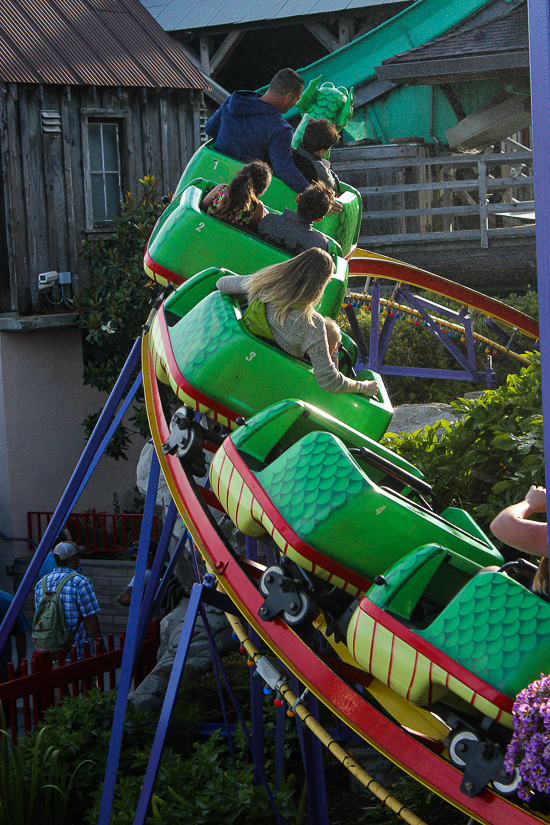 The Sea Serpent Rollercoaster at Santa Cruz Beach Boardwalk, Santa Cruz, California