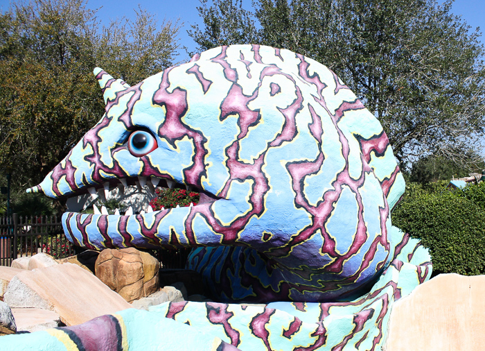 The Kraken Rollercoaster at SeaWorld Orlando, Orlando, Florida