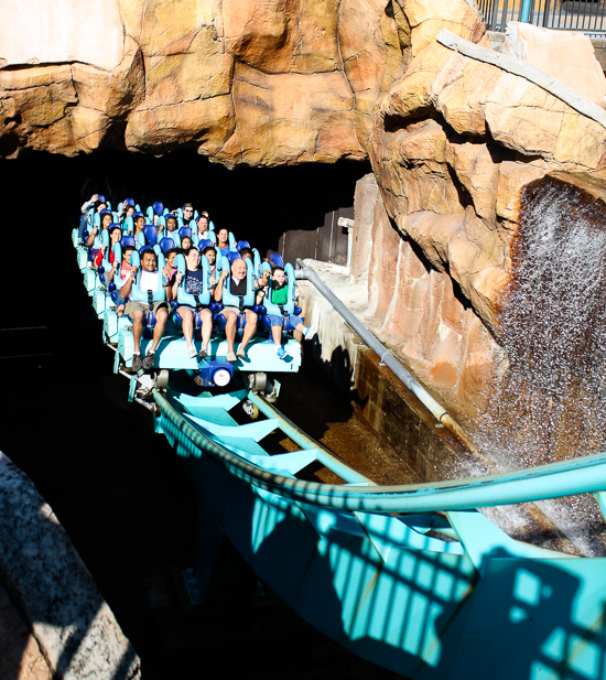 The Kraken Rollercoaster at SeaWorld Orlando, Orlando, Florida