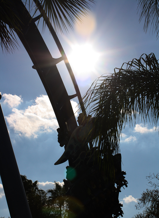 The Manta Rollercoaster at SeaWorld Orlando, Orlando, Florida