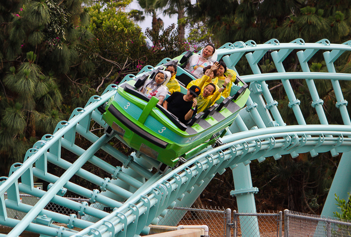 The Journey to Atlantis Rollerocaster at SeaWorld San Diego, San Diego, California