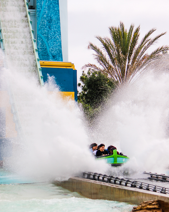 TheJourney to Atlantis rollercoaster at SeaWorld San Diego, San Diego, California