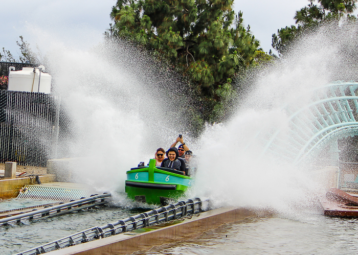 TheJourney to Atlantis rollercoaster at SeaWorld San Diego, San Diego, California