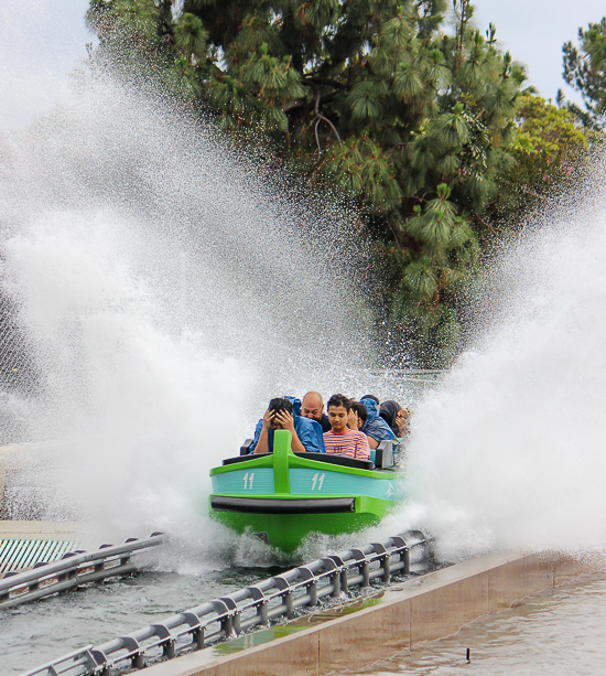 The Journey to Atlantis rollercoaster at SeaWorld San Diego, San Diego, California