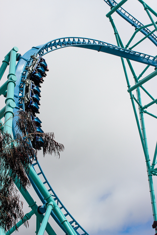 The Electric Eel Rollerocaster at SeaWorld San Diego, San Diego, California