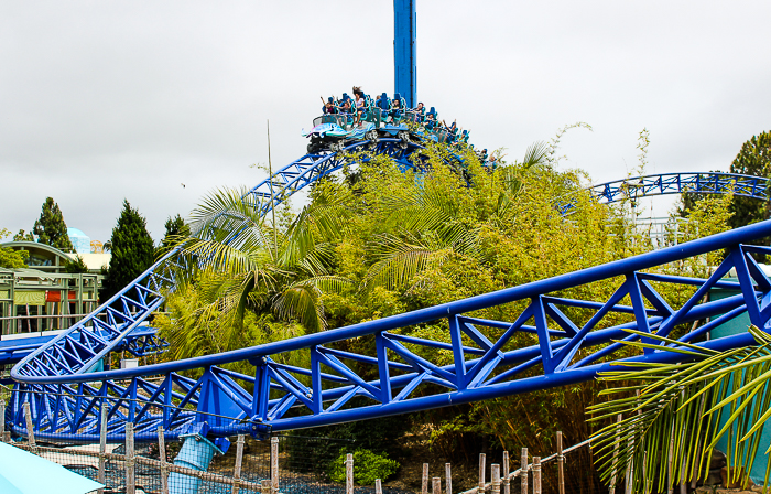 The Manta Rollercoaster at SeaWorld San Diego, San Diego, California