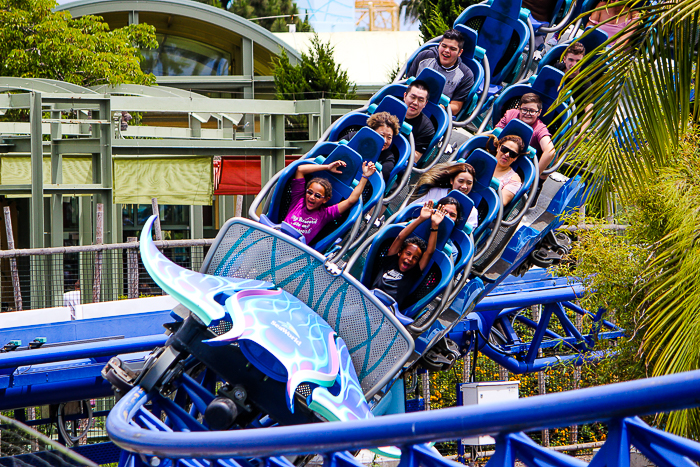 The Manta Rollercoaster at SeaWorld San Diego, San Diego, California