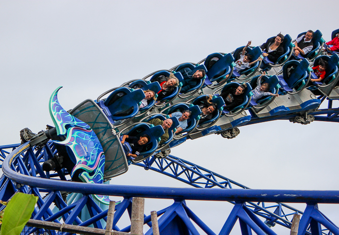 The Manta Rollercoaster at SeaWorld San Diego, San Diego, California