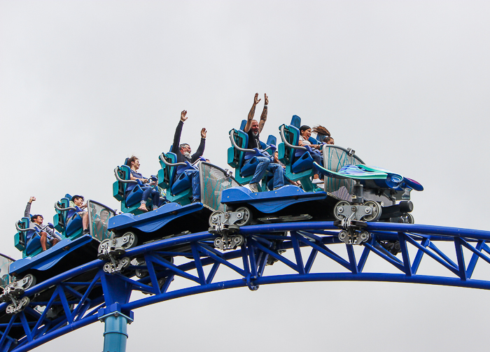 The Manta Rollercoaster at SeaWorld San Diego, San Diego, California