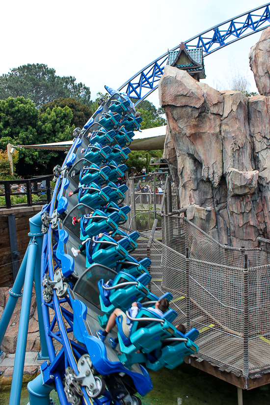 The Manta Rollercoaster at SeaWorld San Diego, San Diego, California