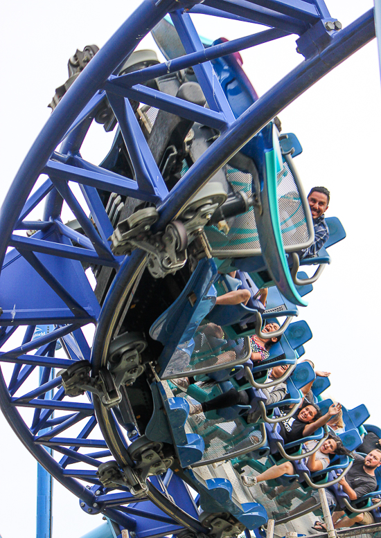 The Manta Rollercoaster at SeaWorld San Diego, San Diego, California