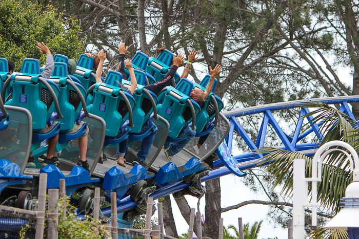 The Manta Rollercoaster at SeaWorld San Diego, San Diego, California