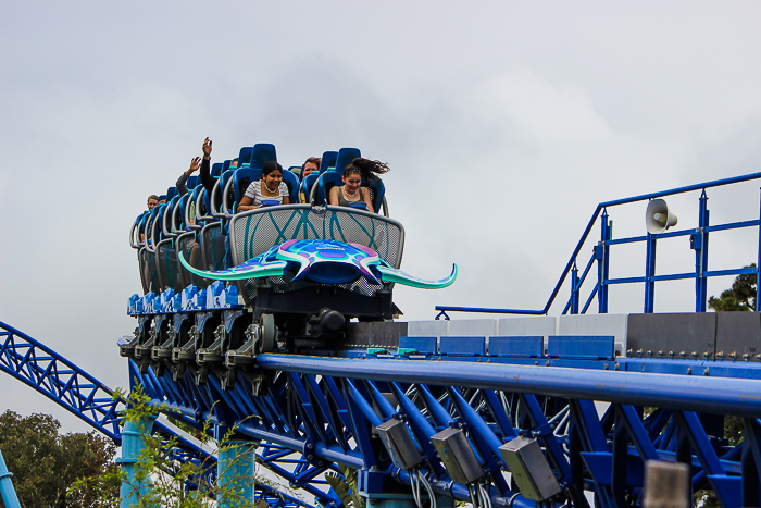 The Manta Rollercoaster at SeaWorld San Diego, San Diego, California