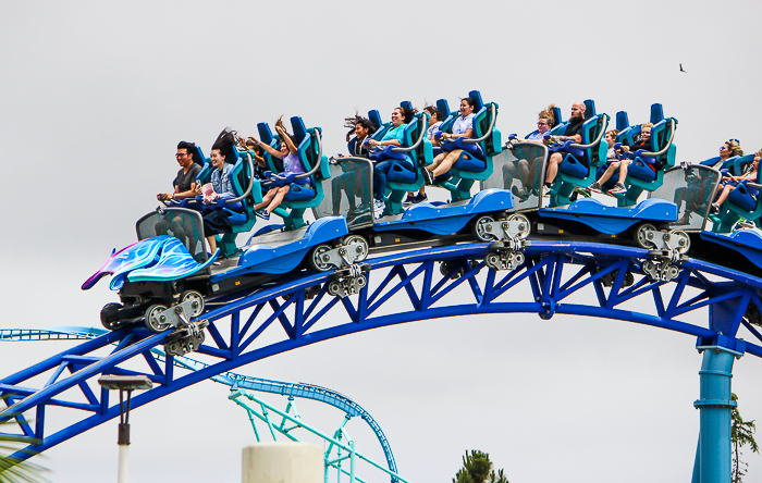 The Manta Rollercoaster at SeaWorld San Diego, San Diego, California