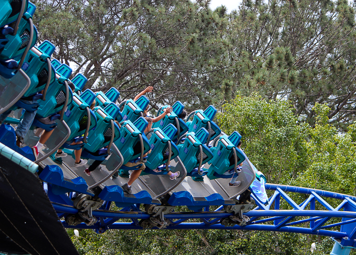 The Manta Rollercoaster at SeaWorld San Diego, San Diego, California