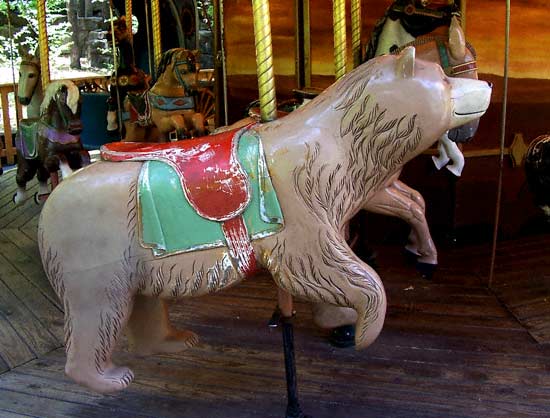 Becky's Riverside Carousel At Silver Dollar City, Branson, MO