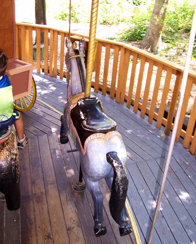 Becky's Riverside Carousel At Silver Dollar City, Branson, MO