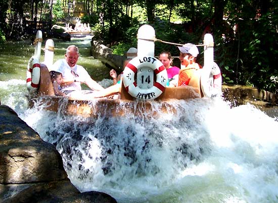 The Lost Ozark River At Silver Dollar City, Branson, MO