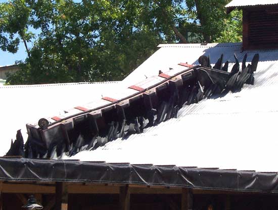 The Powder Keg rollercoaster at Silver Dollar City, Branson, MO