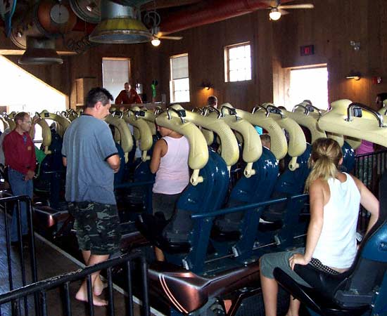 The Wildfire rollercoaster at Silver Dollar City, Branson, MO