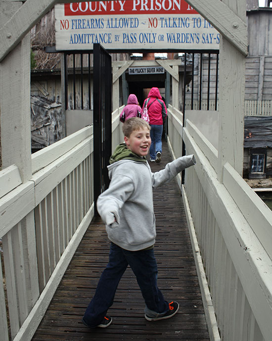 The Flooded Mine at Silver Dollar City, Branson, Missouri