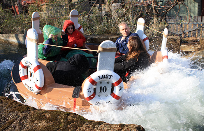 The Lost River of the Ozarks at Silver Dollar City, Branson, Missouri