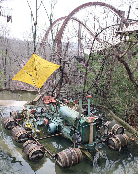 The Wildfire Roller Coaster at Silver Dollar City, Branson, Missouri