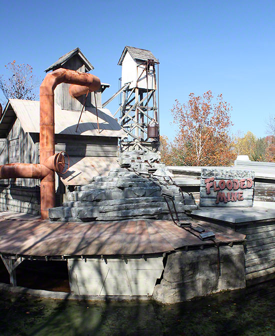 The Flooded Mine at Silver Dollar City, Branson, Missouri