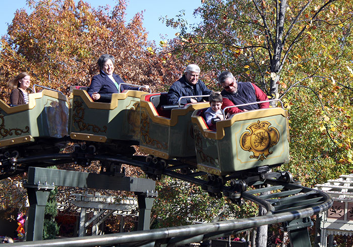 The Grand Exposition Coaster at Silver Dollar City, Branson, Missouri