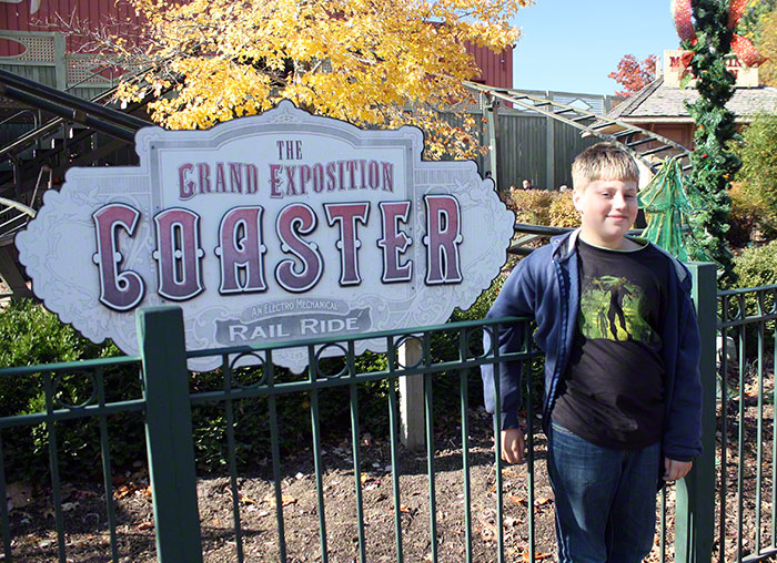 The Grand Exposition Coaster at Silver Dollar City, Branson, Missouri