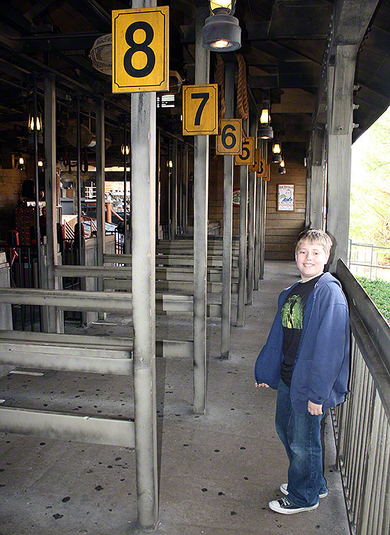 The Powder Keg Roller Coaster at Silver Dollar City, Branson, Missouri