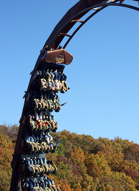 The Wildfire Roller Coaster at Silver Dollar City, Branson, Missouri