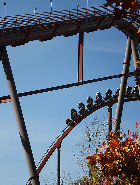 The Wildfire Roller Coaster at Silver Dollar City, Branson, Missouri