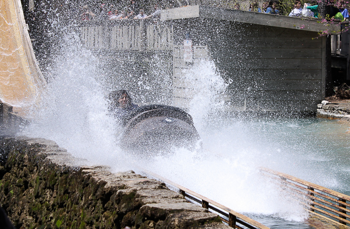 The American Plunge Log Flume at Silver Dollar City, Branson, Missouri