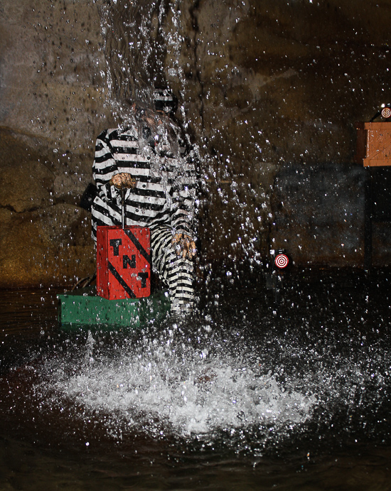 The Flooded Mine at Silver Dollar City, Branson, Missouri